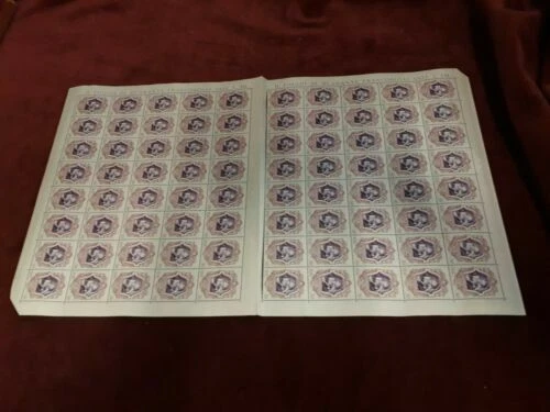 Francobolli del Regno d'Italia dal 1920 al 1943 viola