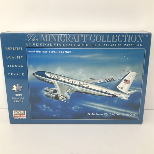 The Minicraft Collection Jigsaw Puzzle Air Force One 1000 pc. 50003  Sealed