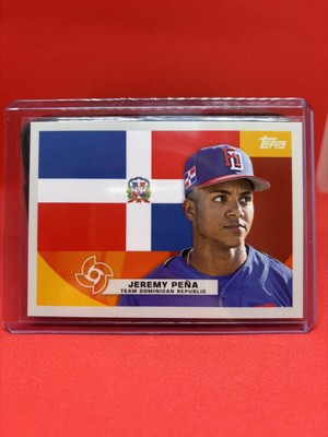 2023 Topps World Baseball Classic Global Stars Jeremy Pena Team DR (Lot of Two)