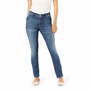Signature-By-Levi-Strauss-amp-Co-Gold-Label-Women-039-s-Straight-Leg-Cape-Town-Jean