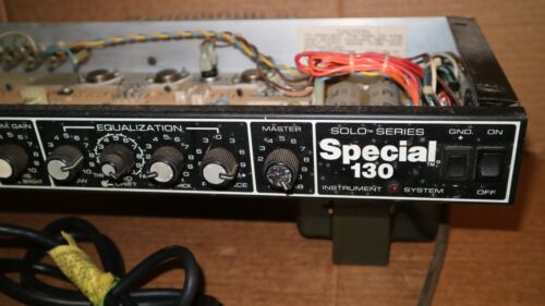 Vintage Peavey Special 130 Gitarrenverstärker Verstärker Chassis für Teile Reparatur wie besehen - Bild 13 von 21