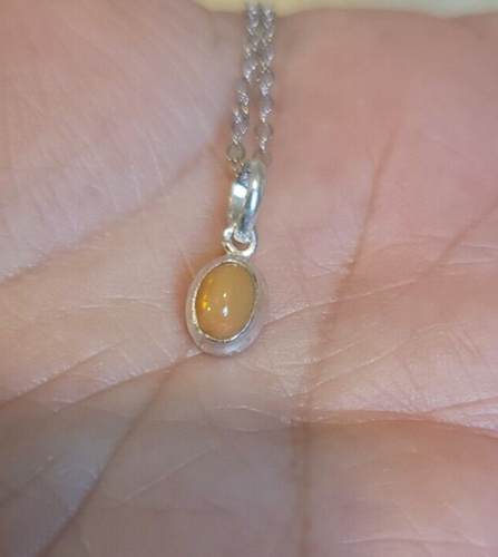 Ethiopian Opal Pendent on .925 SS with SS Chain Included. EOPL562E - Picture 2 of 4