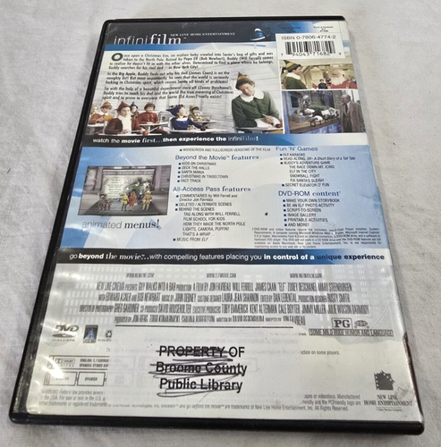 Christmas Classics DVD LOT- It's a Wonderful Life- Christmas in Connecticut- Elf - Picture 10 of 14
