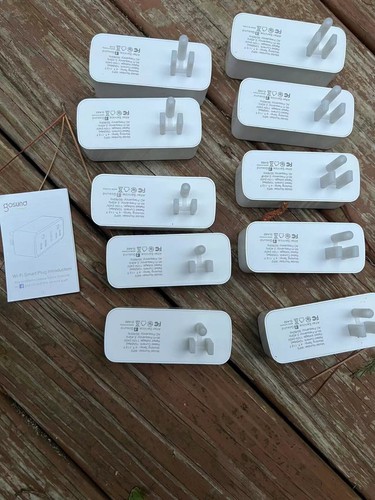 WP2 Wifi Smart Plug (10er Set) gebraucht, mit Kratzer, Fleck, ohne Karton, - Bild 2 von 6