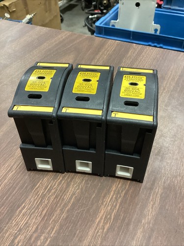 Buss JTN60060 Fuse Holder 600VAC 35-60A - Lot of 3 - Bild 3 von 4