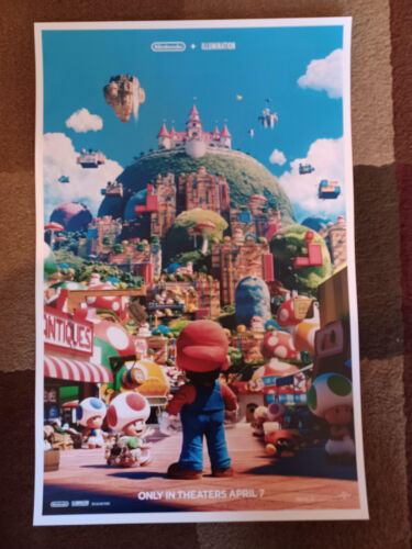 Super Mario Bros 11" x 17" Collector's Movie Poster - Picture 2 of 5