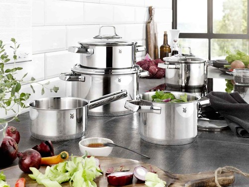 Topfset 07.5115.6040 WMF Edelstahl 5 tlg. inklusive Deckel - Bild 2 von 5