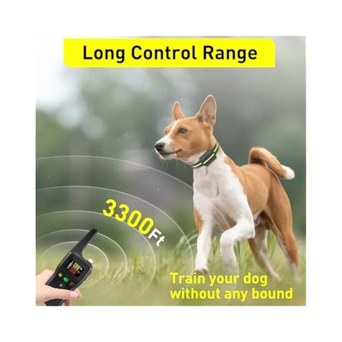 Remote & Auto Dog Collar, Control 3 Dogs, Adjustable Levels, Long Range - Picture 6 of 6