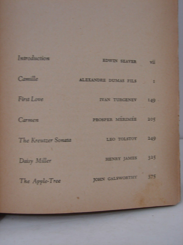 Welten große Liebesromane herausgegeben von Edwin Seaver 1944 1. Aufl. 2. Druck H87 - Bild 5 von 6