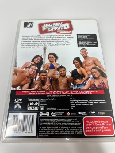 Jersey Shore Uncensored Complete Series Season 1-6 (1 2 3 4 5 6) DVD Region 4 - Picture 3 of 19
