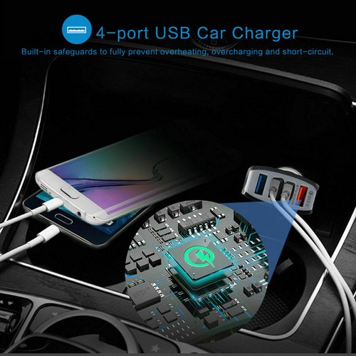 Multi Port PD USB Car Charger Adapter Quick Phone Charge QC 3.0 For 5V 9V 12V - Picture 4 of 14
