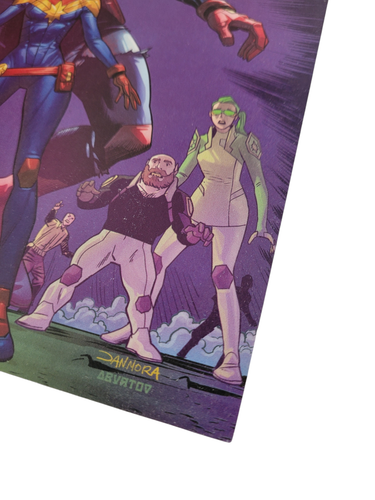 Captain Marvel #125 Lenticular Variant Marvel Hulk 1 Hommage 9.2/9.4 Range Raw - Bild 9 von 21