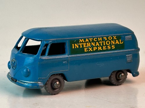 Matchbox Gray Wheel No. 34 Volkswagen Van, Plastic Wheels #4 - Picture 1 of 9
