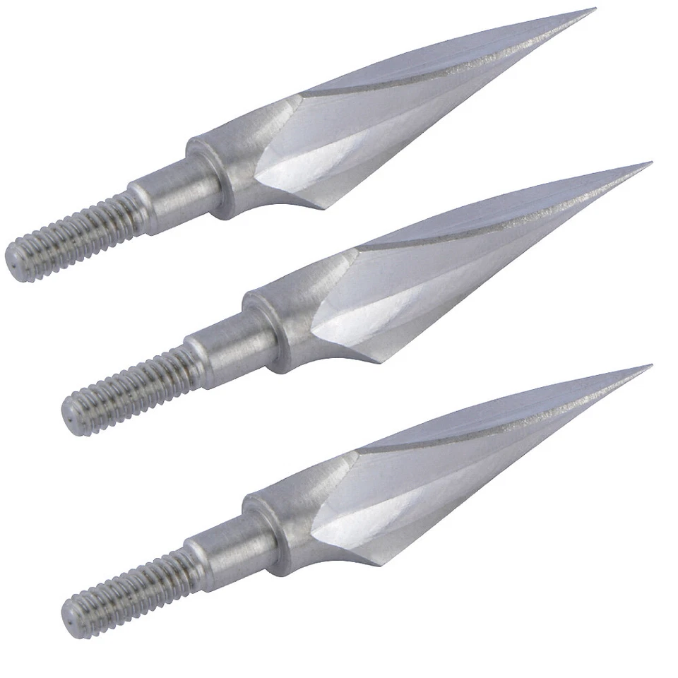 Archery Hunting Arrowheads 150gr Broadheads Screw Tips Arrow Points Bow Shooting - Image 3 of 4