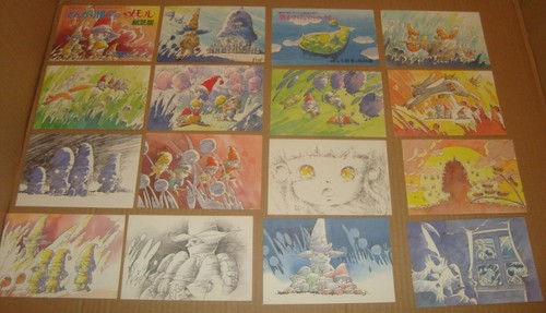 MEMOLE DOLCE MEMOLE PICTURE STORY CARDS SERIE COMPLETA TOKUMA SHOTEN 1984 - Bild 2 von 5