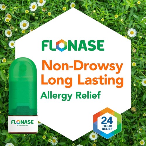 Allergy Relief Nasal Spray Pack of 2 - 144 Sprays Each, Plus Bonus Tissues - Picture 5 of 10