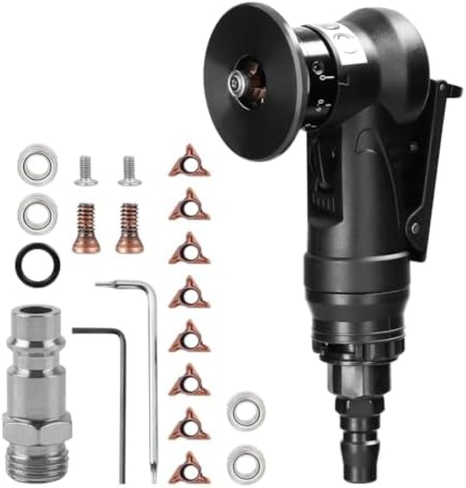 Smussatrice Aria Compressa Portatile 45° - Sbavatore Metalli Alta Velocità
