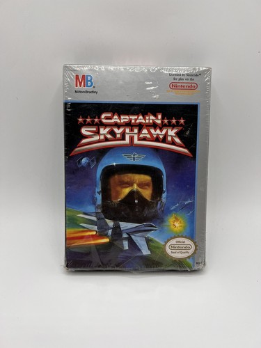 Captain Skyhawk For Nintendo NES Brand New Package Plastic Ripped - Picture 1 of 5