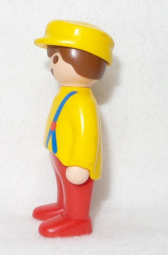 PLAYMOBIL 1.2.3 - HOMME FERMIER DU VERGER A LA FERME - 6604 - 1990 GEOBRA - Picture 2 of 5