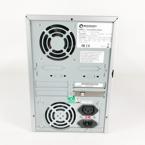 Microboards CopyWriter Pro LightScribe Duplicator - 3-Bay: LS DVDPRM PRO03 - Afbeelding 7 van 8