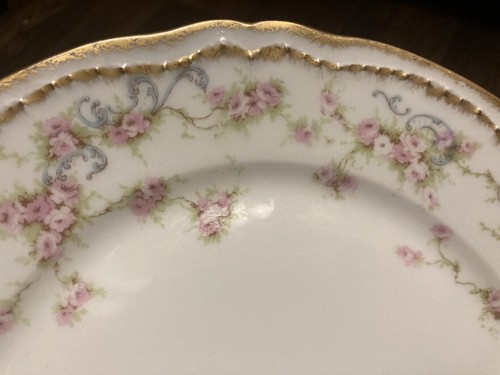 Antik Theodore Haviland Limoges France Rosen Schleiger 340 Teller Schale Teetasse - Bild 5 von 181