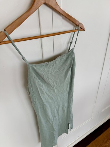 BLOSSOM WOMENS DRESS GREEN SIZE 12 - Picture 2 of 4