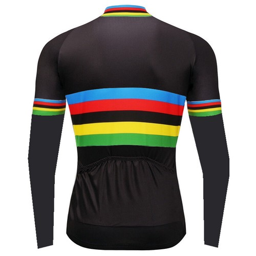 Camiseta deportiva de ciclismo para hombre chaqueta larga bicicleta bicicleta motocross camisa torso ropa ropa ropa ropa desgaste - Imagen 18 de 25