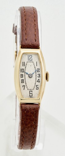 Rolex Prima Swiss 9K Gold ‘1933’ Art Deco Rare Ladies Vintage Watch Dial Patina - Picture 5 of 22
