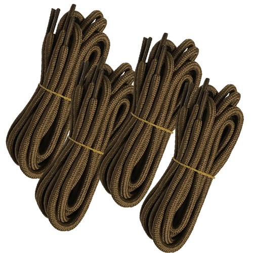 4pair 5mm Thick Heavy duty Round Hiking Work Boot Shoe laces Strings Replacement - 第 6/37 張圖片