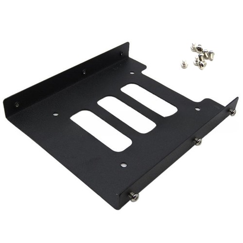 New 2.5" to 3.5" Bay SSD/HDD Metal Hard Drive Mounting Bracket Adapter Tray - Picture 11 of 11