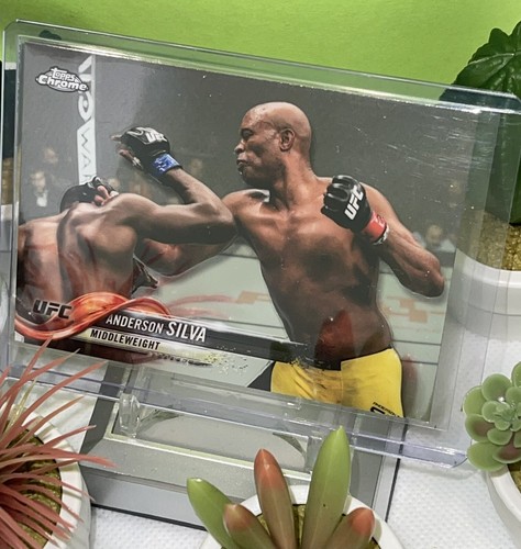 Anderson Silva Ufc Goat 🔥 # 42  2010 Topps Mint Condition 🔥 - Picture 1 of 2