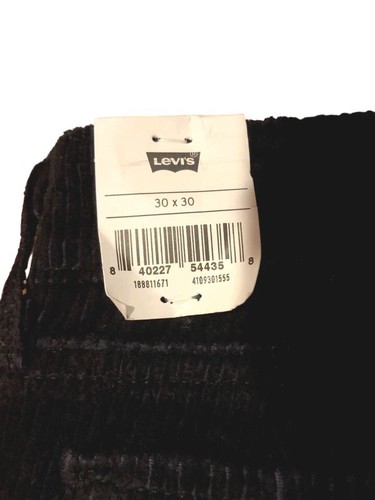 Neu mit Etikett Levi's 711 Levis Damenhose/Jeans schwarz formend skinny Cord mittelhoher Bund - Bild 3 von 8