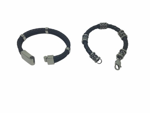 Leather Genuine Braided Bracelets Wristbands Resale Car Boot Stock - 第 10/11 張圖片