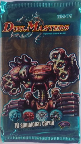 Artset Duel Masters 5 Boosters NEUFS Scellés 2004 Wizards DM-01 - Imagen 6 de 7