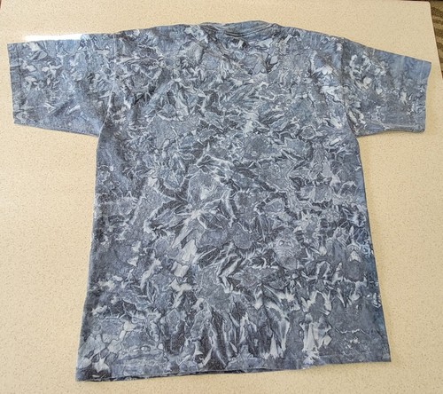 VTG Tennessee Titans Shirt Adult Large Blue Tie Dye All Sport USA Eddie George - Picture 2 of 10
