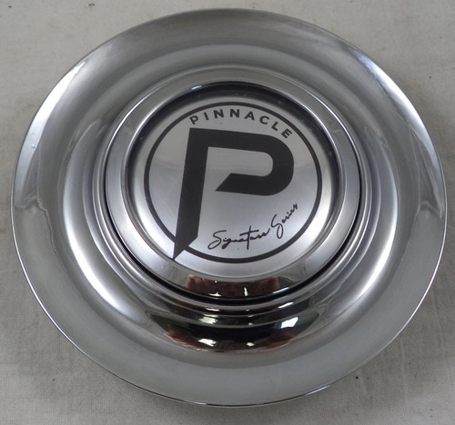 Pinnacle Wheels Chrome SPINNER Custom Wheel Center Cap # 2018k183 / 2018K183-XG - Picture 2 of 4