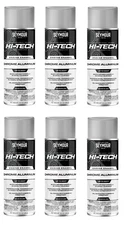 6-PACK Seymour EN-41 Hi-Tech Engine Enamel Spray Paint, Chrome Aluminum (12 oz)