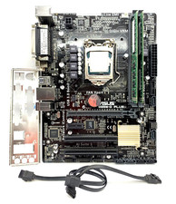 ASUS B85M-D Plus Motherboard B85 LGA1150 8GB DDR3 mATX Intel Pentium G3250