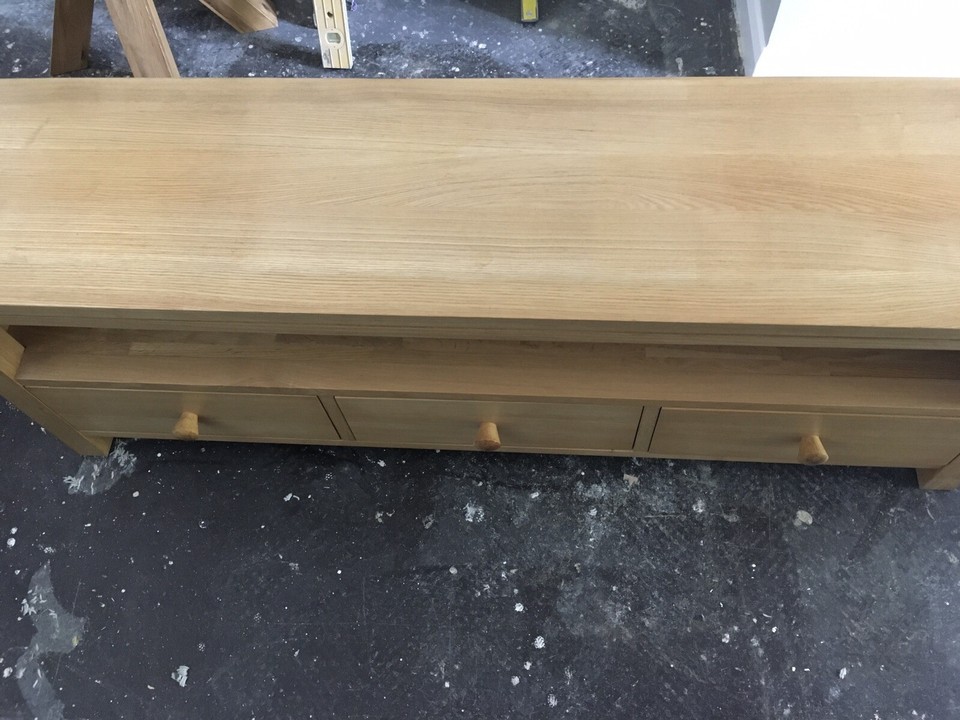 Oak TV/Media Unit for Collection from HP23 eBay