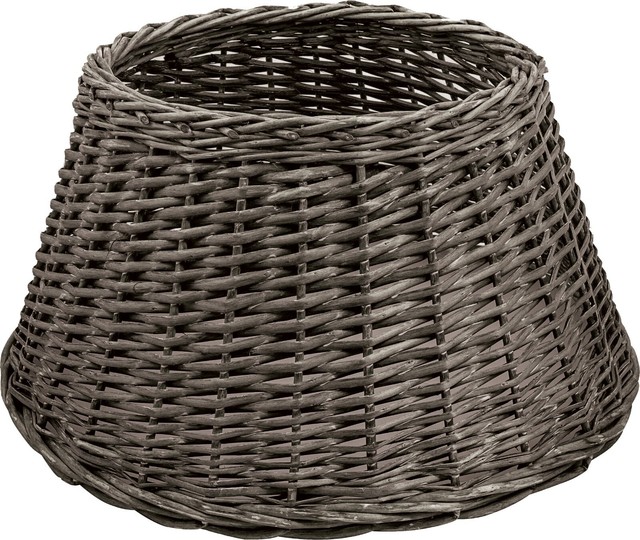 70cm X 28cm Large Willow Brown Wicker Christmas Tree Skirt for sale  eBay