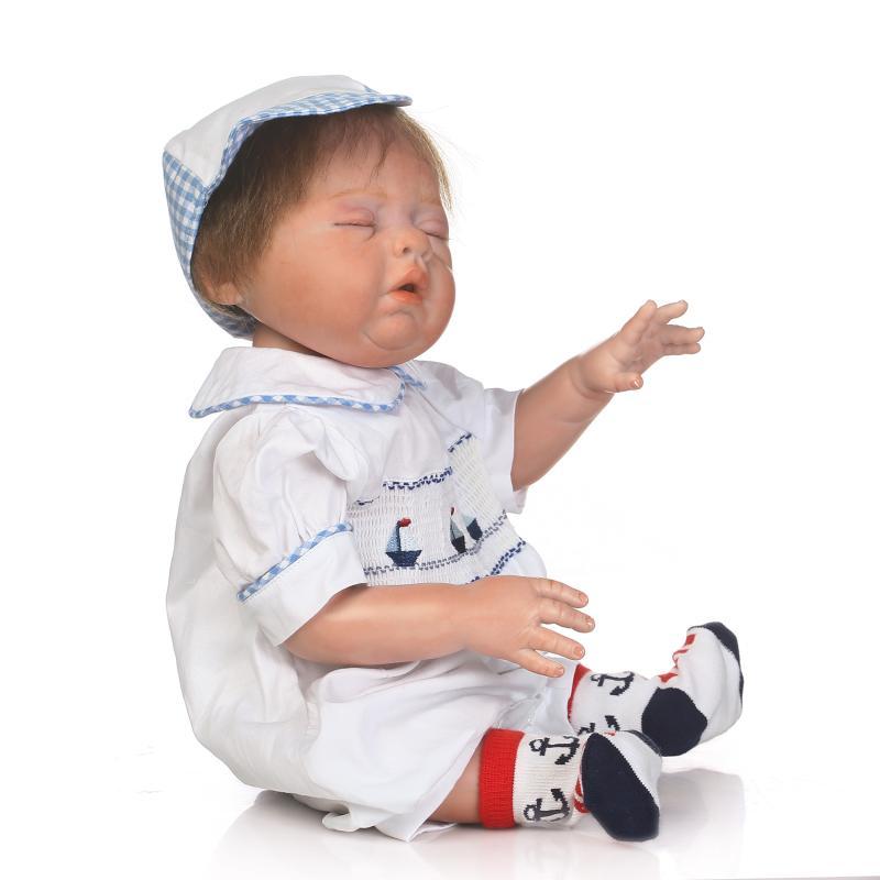 20 recién nacido cuerpo completo Silicona Vinilo Muñeca Bebé Niño Reborn likelife Juguete Niño Regalo 20 recién nacido cuerpo completo Silicona Vinilo Muñeca Bebé Niño Reborn likelife Juguete Niño Regalo
