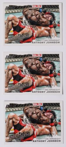 Anthony Rumble Johnson 2011 2012 Topps UFC Moment of Truth Independence Card 115 - Picture 3 of 12