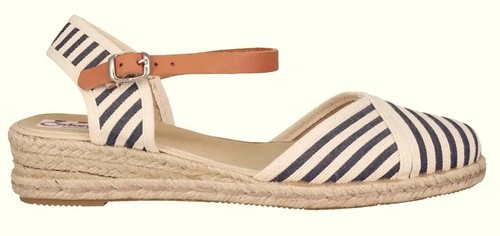 Cabello Comfort Made in Spain rope wedge Espadrille sandal Cabello Shoes Koral - Picture 12 of 12