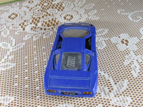 A170 Maisto Shell China Bugatti Eb 110 Blue 1:3 8 Toy To Friction Tested Ok - Picture 8 of 9