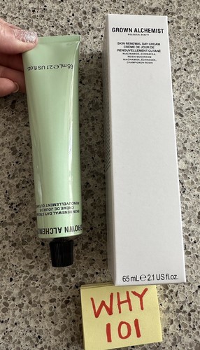 Crème de jour de renouvellement de la peau Grown Alchemist 2,1 oz/65 ml taille complète boîte scellée 62 $ - Photo 8/17