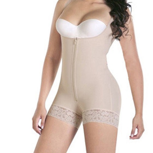 Body donna compressione completo modellante vita allenatore corsetto intimo slim body - Foto 9 di 30
