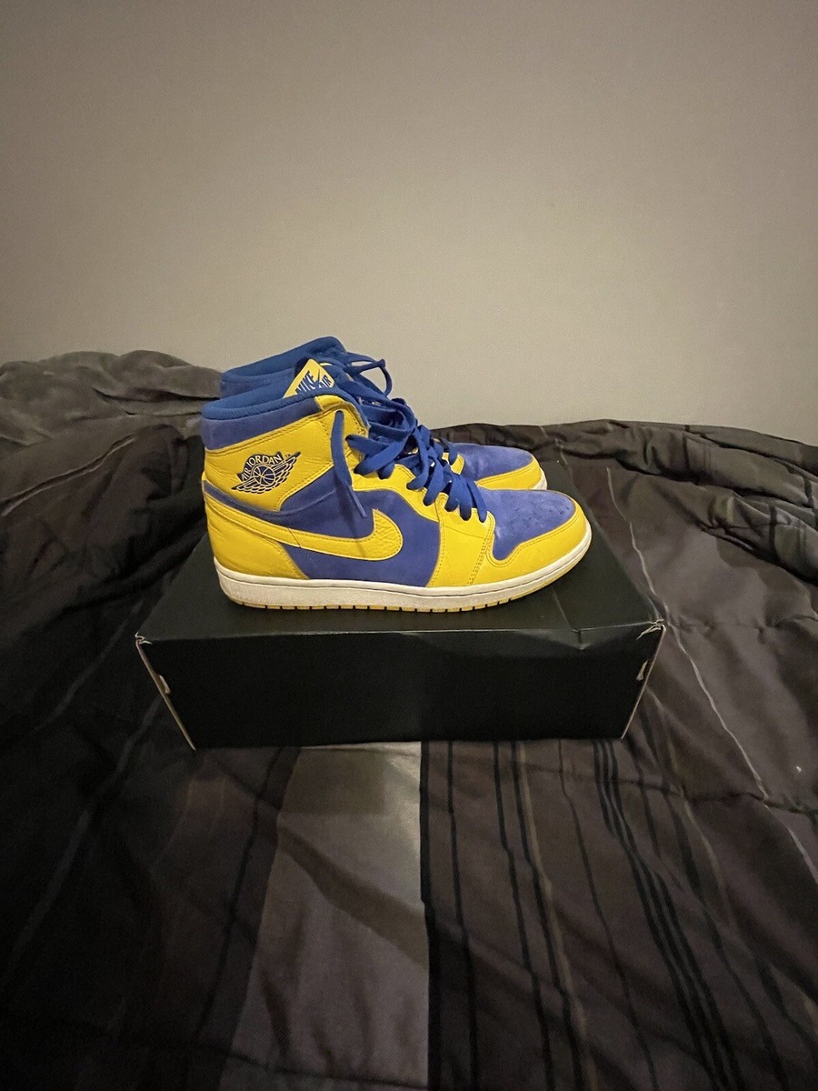 Size 10 - Jordan 1 Retro High OG Laney 2013 | eBay display picture 3