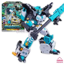 Metal Cardbot S MUSCLE HYDE Transformation Cargo Crane Action Figure Toy 2024