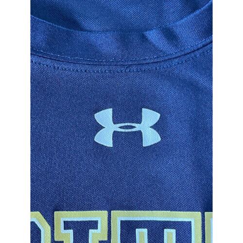 Mens Under Armour Pitt Panthers Navy Blue Long Sleeve Athletic Tee Size Large - Picture 3 of 7