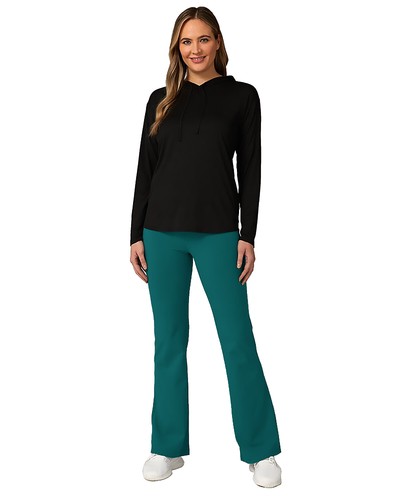 32 Degrees Women's Cool Long-Sleeve Hooded T-Shirt - Picture 11 of 21